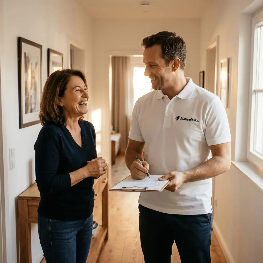 Wohnungsauflösung mit Wertanrechnung